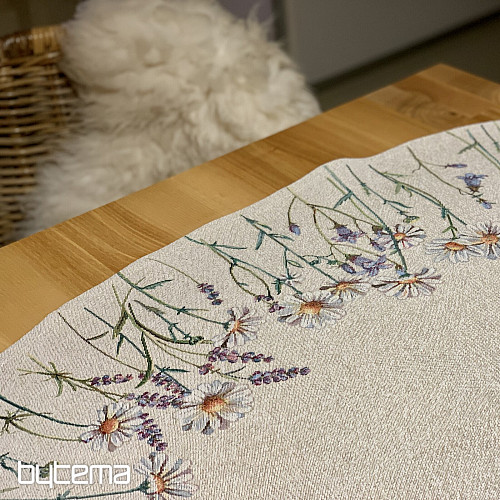 Okrugli tapiserijski stolnjak PROLJETNI MILOVI