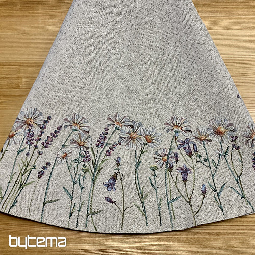 Okrugli tapiserijski stolnjak PROLJETNI MILOVI