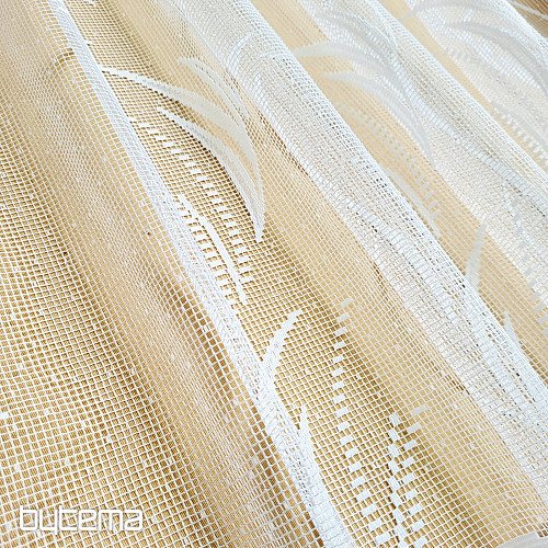 Žakard zavjesa V2502 bijela