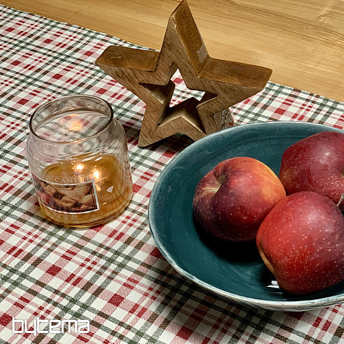 Božićni stolnjak i šal SCOTTISH SHELLEY CHECK