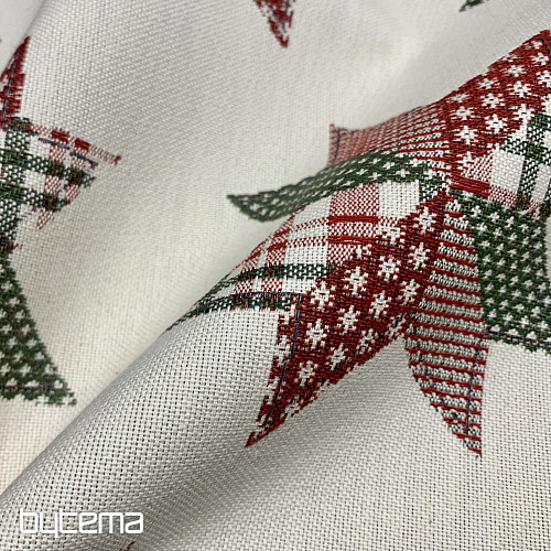 Božićni stolnjak i šal STAR SHELLEY