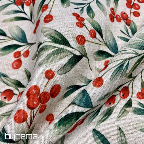 Dekorativni stolnjak BOŽIĆNE BOBICE