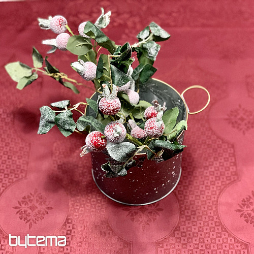 Stolnjak DAMASK bordo 120x140