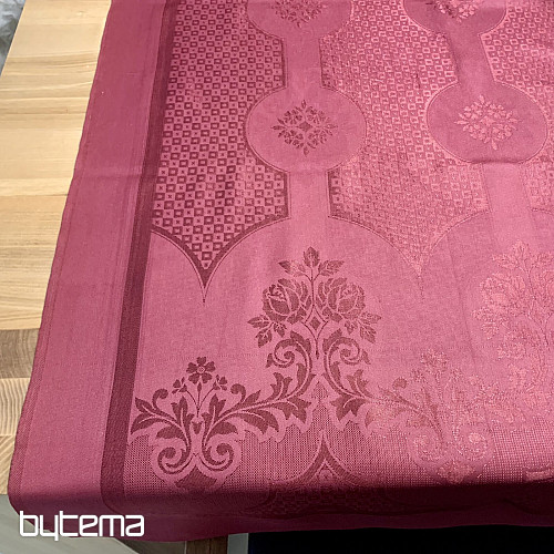 Stolnjak DAMASK bordo 120x140