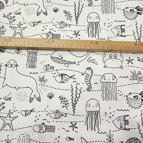 Tkanina za slikanje PODVODNI SVIJET