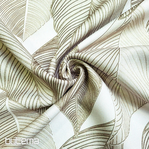 Dekorativna tkanina MAXI LISTOVI svijetlozelena