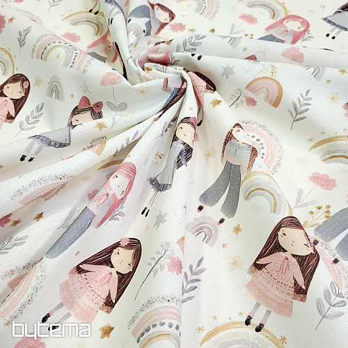 Pamučna tkanina ZA DJEVOJČICE