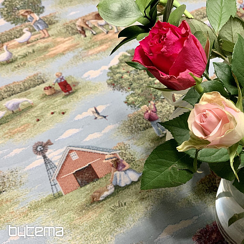 Tapiserijski stolnjak i šal VENKOV