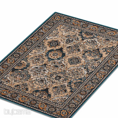 Luksuzni vuneni tepih ISFAHAN Forenza smaragdno/smaragdno