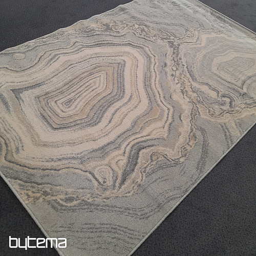 Luksuzni vuneni tepih ISFAHAN Efez sivi