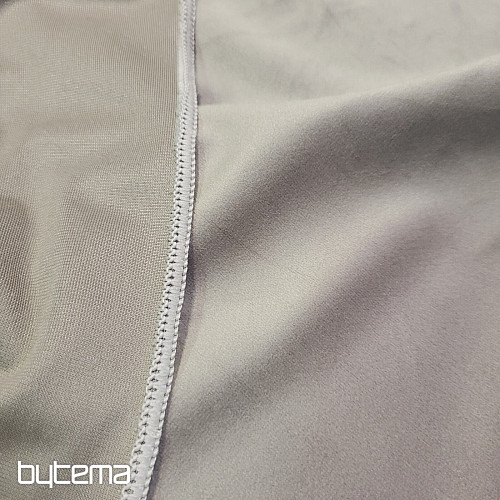 Luksuzna jednobojna dizajnerska dekorativna tkanina GERSTER 77042/0040 BEŽ SIVA