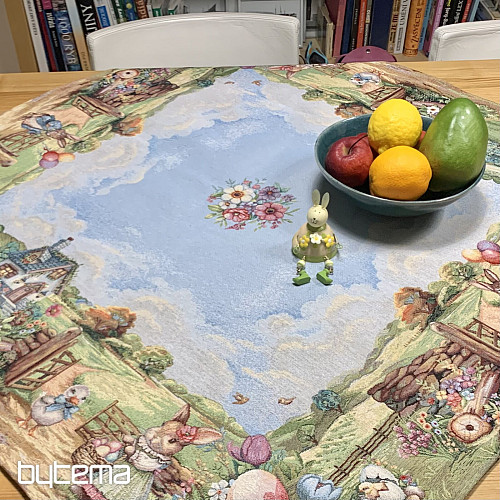 Tapiserijski stolnjak i šal USKRSNO PUTOVANJE