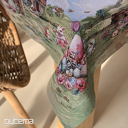 Tapiserijski stolnjak i šal USKRSNO PUTOVANJE