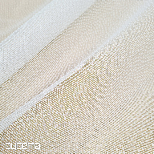 Žakard zavjesa INGRID bijela