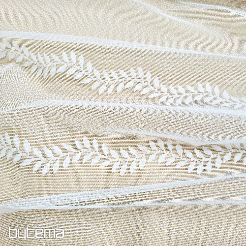 Žakard zavjesa INGRID bijela