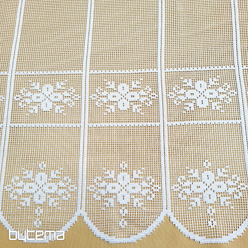 Zavjesa od vitraja OTYLKA BIJELA