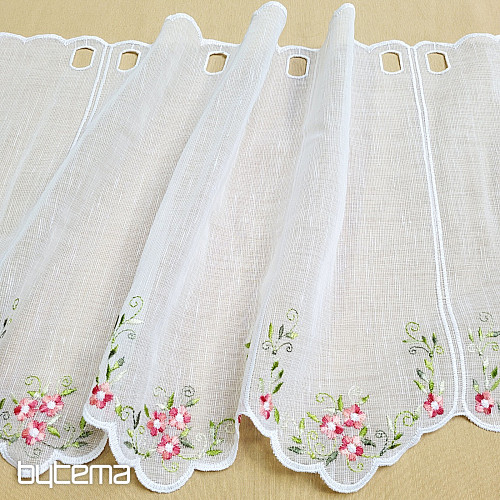 Zavjesa od vitraja RUŽIČASTO CVIJEĆE