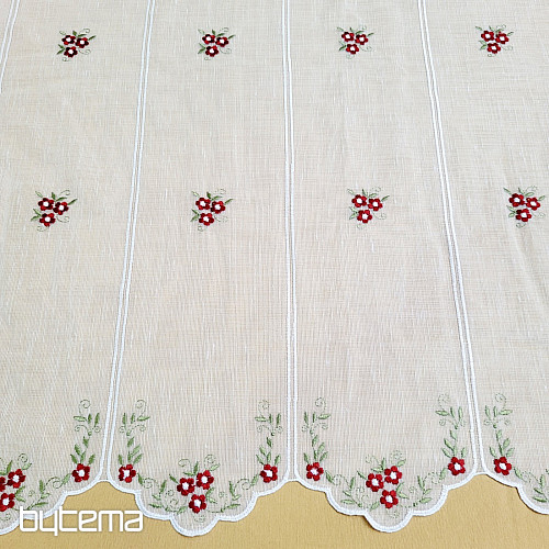 Zavjesa od vitraja CVIJEĆE CRVENO