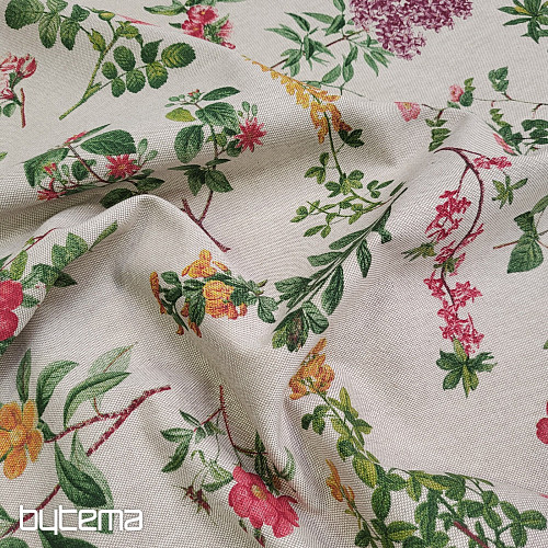 Dekorativna tkanina FLOWERS OREGON