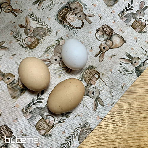 Uskrsni stolnjak KOKOŠI I JAJA