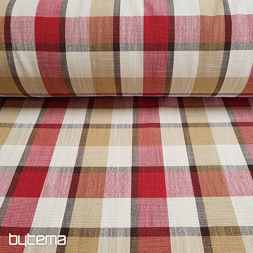 Dekorativna tkanina ATILA CRVENA