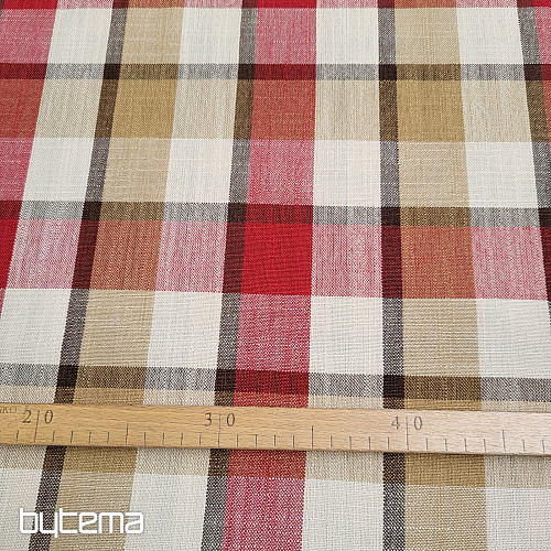 Dekorativna tkanina ATILA CRVENA