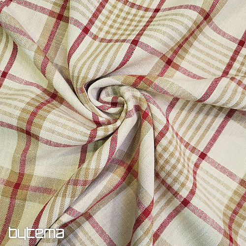 Dekorativna tkanina ANZOL CRVENA