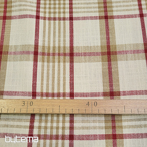 Dekorativna tkanina ANZOL CRVENA