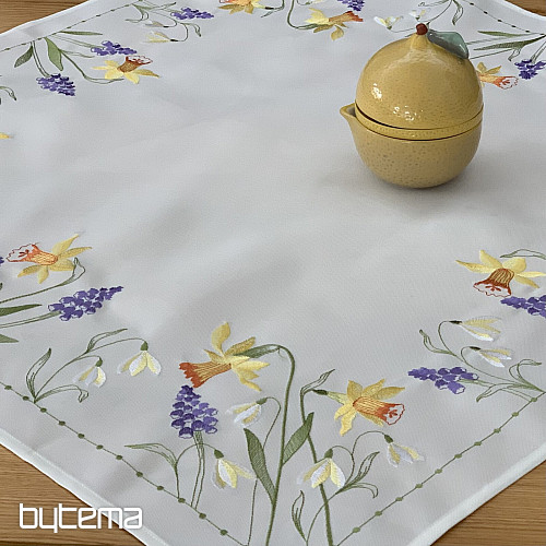 Vezeni stolnjak i šal NARCISSIS I SNJEŽNA KĆI