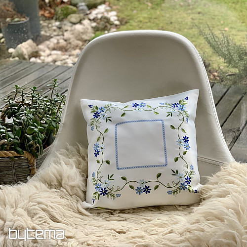 Vezeni ukrasni pokrov ZABORAVLJENI CVIJET