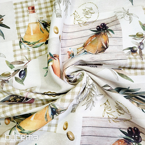 Dekorativna tkanina MASLINE PICUAL