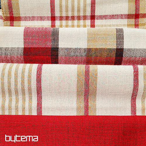 Dekorativna tkanina VALS CRVENA