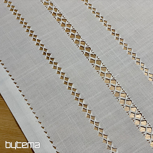 Stolnjak ČIPKA BIJELA RUŽA