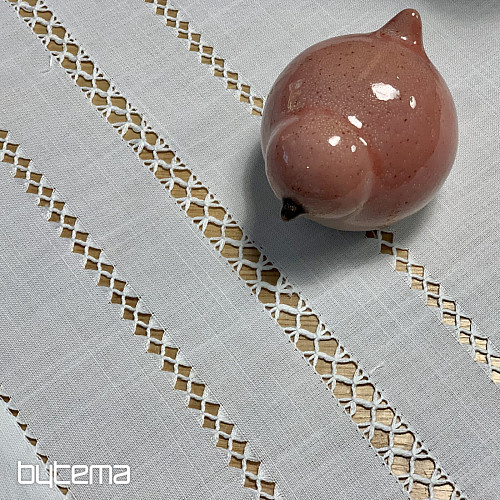 Stolnjak ČIPKA BIJELA RUŽA