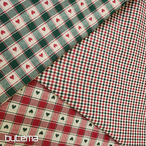 Dekorativna tkanina MAXI CORET zelena