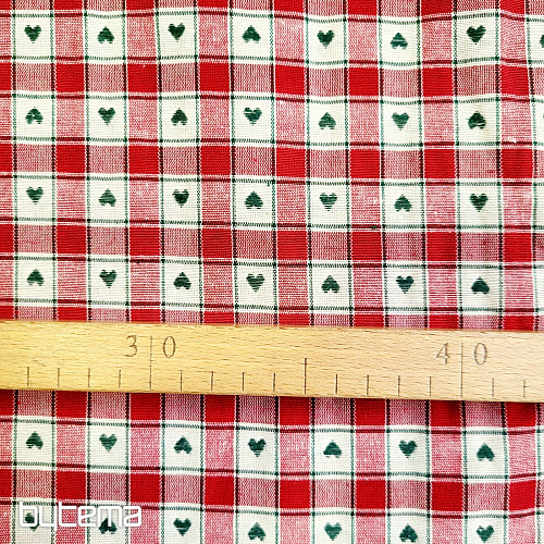 Dekorativna tkanina MAXI CORET crvena