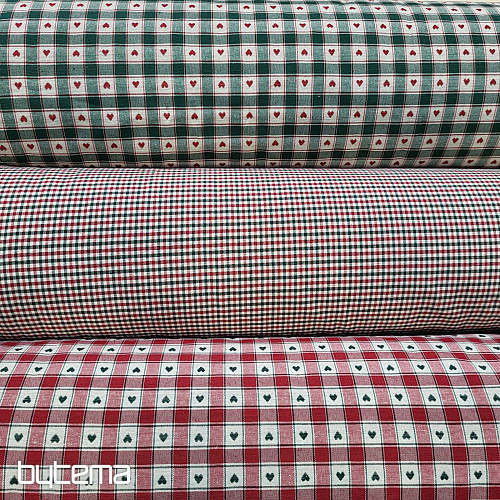 Dekorativna tkanina MAXI CORET crvena