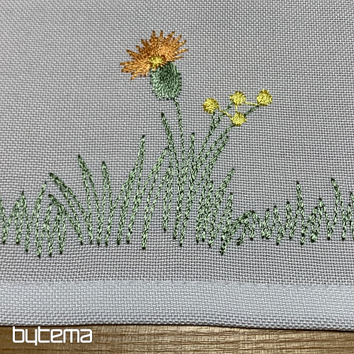 Vezeni stolnjak i šal Livada i pčele