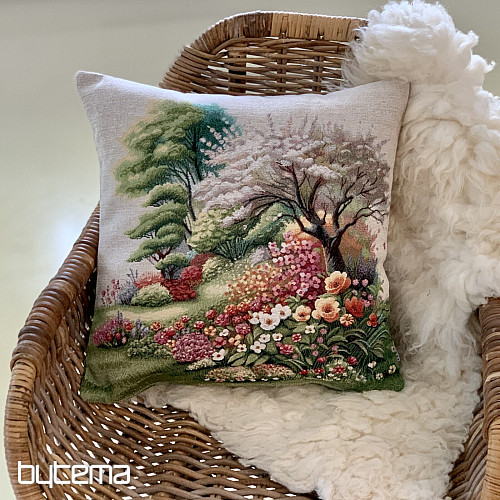 Tapiserijska jastučnica MRTVA PRIRODA U PARKU