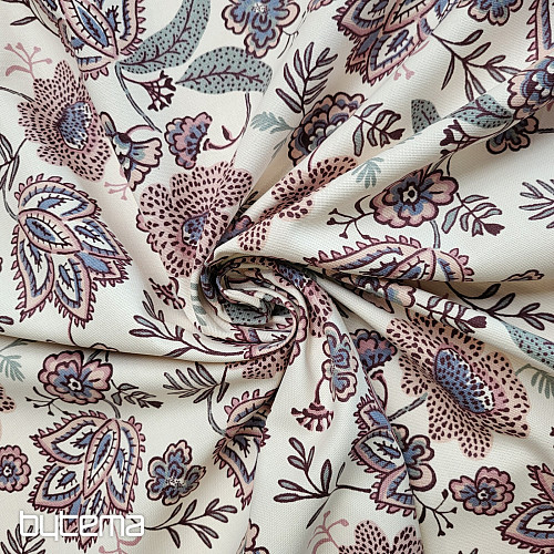 Pamučna tkanina CVIJEĆE BOHO