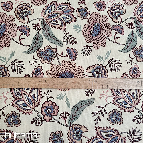 Pamučna tkanina CVIJEĆE BOHO