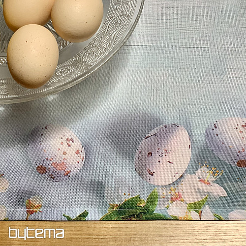 Stolnjak i šal USKRS s cvijećem