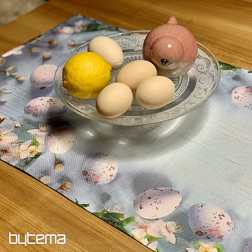 Stolnjak i šal USKRS s cvijećem