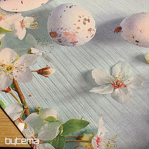 Stolnjak i šal USKRS s cvijećem