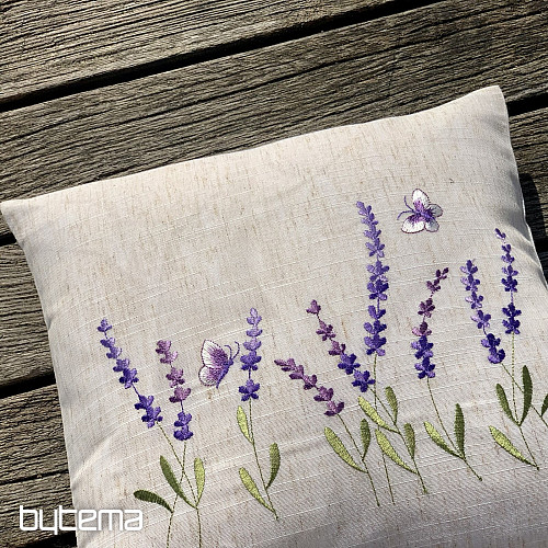 Vezena jastučnica LAVANDA