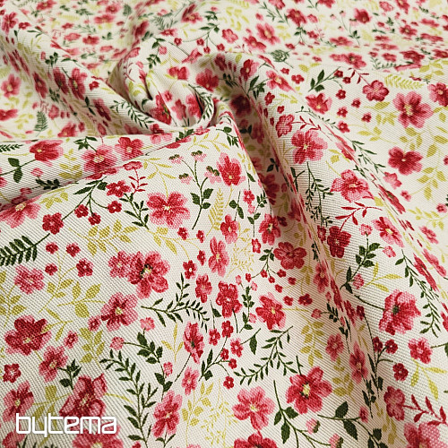 Dekorativna tkanina CIRI crvena