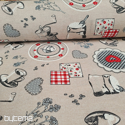 Dekorativna tkanina MIRIS KAVE