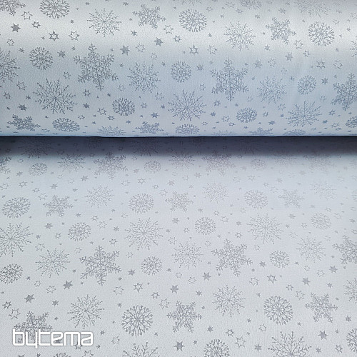 Dekorativna jednobojna tkanina FLAKES MIX GREY