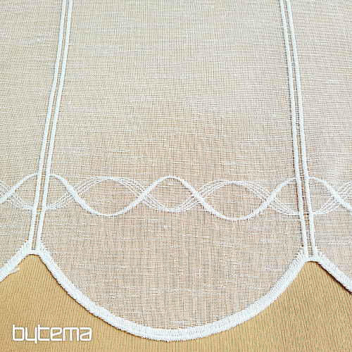 Zavjesa za vitraž GERSTER 11883 bijela