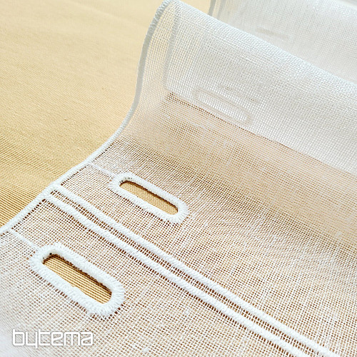 Zavjesa za vitraž GERSTER 11883 bijela